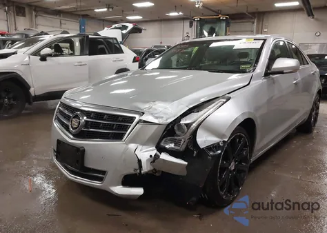 2013 Cadillac Ats Luxury z USA, uszkodzony, nr VIN 1G6AH5RX5D0145781